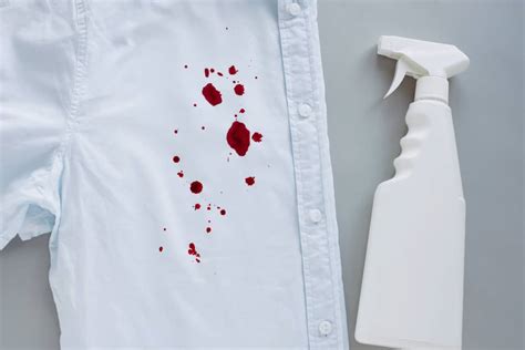 how to clean fake blood from clothes|blood on pants.